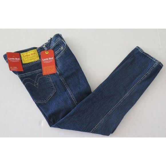 Levi's 502 Red Collection Positively Superior Men's Sz 28x32 Tapered Jeans - Picture 1 of 10